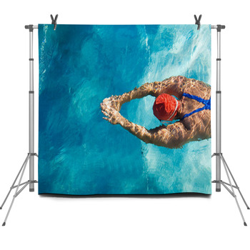 Diving Fleece Backdrop