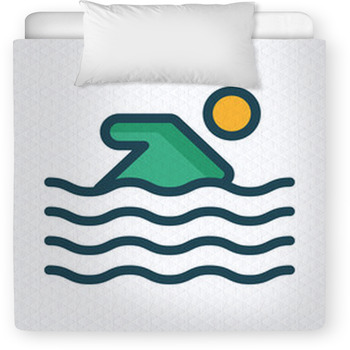 Diving Toddler Duvet