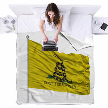 Dont Tread On Me Blankets