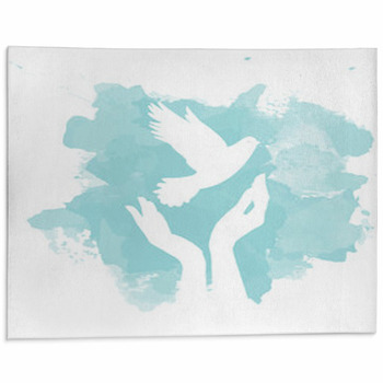 Dove Of Peace Area Rug