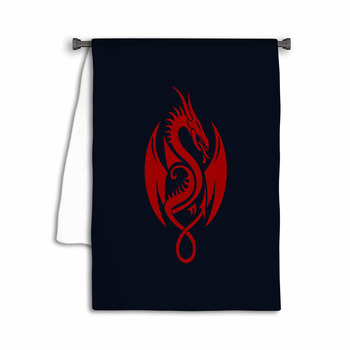 Dragon Logo Template Towel