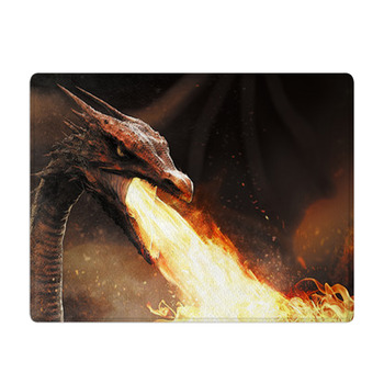 Dragon Spitting Fire Bath Mat