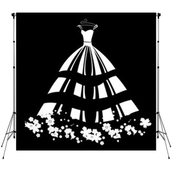 Dress Design Fleece Backdrop