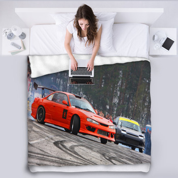Details about   Custom Tesla Car Racing Fleece Blanket Thin Quilt Sofa Cover Garage Fan Gift