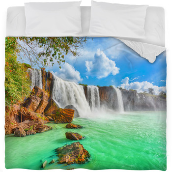 Dry Nur Waterfall Fleece Bed Blanket
