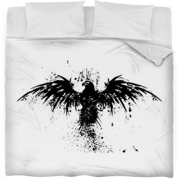 Eagle Abstrack Fleece Bed Blanket