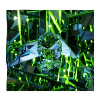 Edelstein Im Laserlicht Custom Size Floor Mat