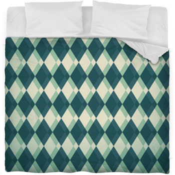 Elegant Vector Pattern (tiling) Fleece Bed Blanket