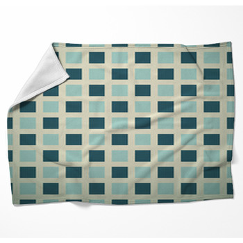 Elegant Vector Pattern (tiling) Woven Throw Blanket