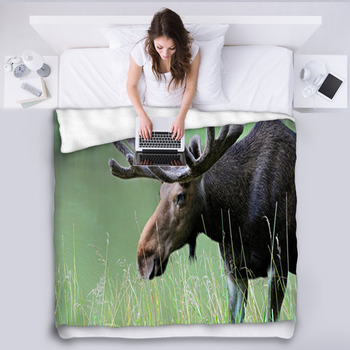 Elk Fleece Blanket
