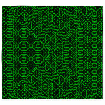 Emerald Tapestry Texture Custom Size Floor Mat
