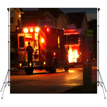 Emergency! Custom Size Backdrop