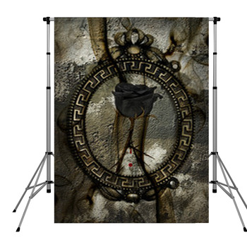 Emo Rose Pole Pocket Backdrop