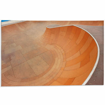 Empty Skateboard Park Area Rug