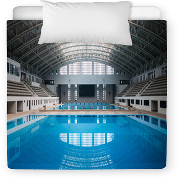 Empty Swimming Pool Toddler Duvet