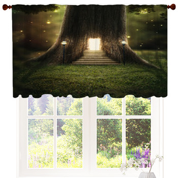 Enchanted Forest. Custom Size Valance