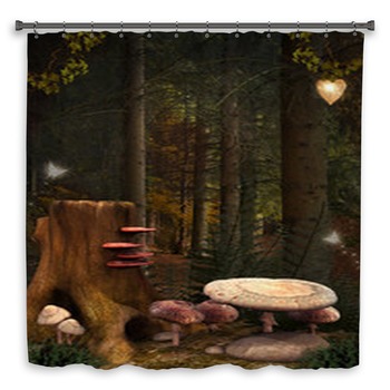 Enchanted Nature Series - Custom Size Shower Curtain