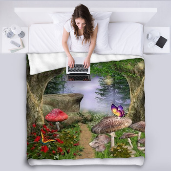 Enchanted Nature Series - Enchanted Fleece Blanket
