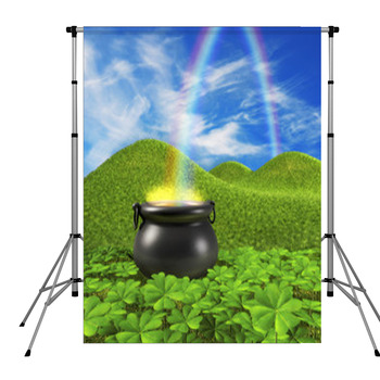 End Of The Rainbow Pole Pocket Backdrop