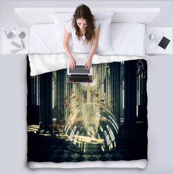 Eretico Chiesa Fleece Blanket