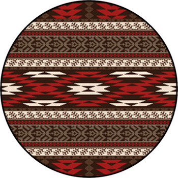 Ethnic Pattern Round Rug