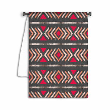 Ethnic Seamless Background Towel