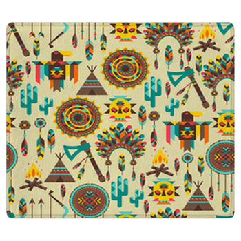 Ethnic Seamless Pattern In Native Style. Area Rug