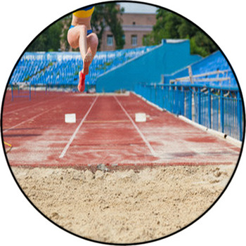 Execution Of The Triple Jump Round Rug