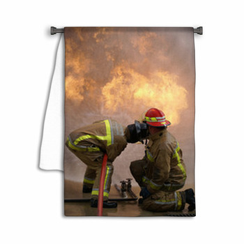 Explosion And Fire Towel