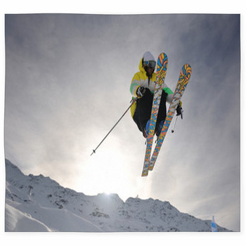 Extreme Freestyle Ski Jump Custom Size Floor Mat