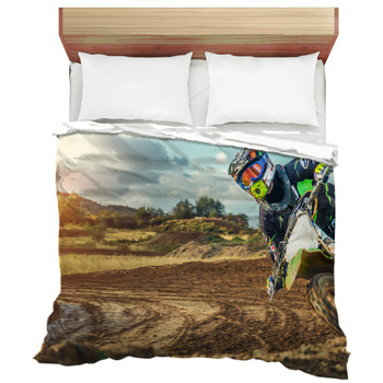Motocross Comforters, Duvets, Sheets & Sets | Personalized