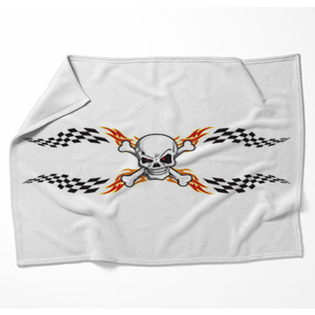 Extreme Skull Woven Throw Blanket