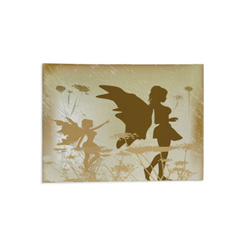 Fairy Background Area Rug