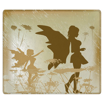Fairy Background Bath Mat