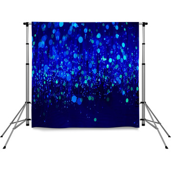 Fantastic Blurry And Bokeh Dark Pole Pocket Backdrop