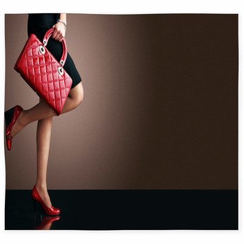 Fashion Photo, Sexy Woman With Custom Size Floor Mat