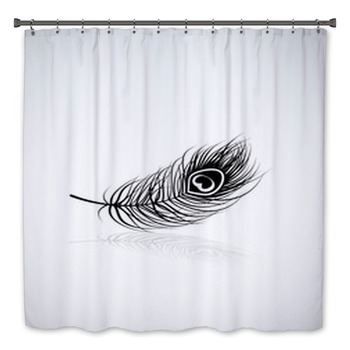 Feather Bath Decor