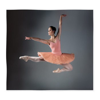 Female Ballet Dancer Custom Size Floor Mat