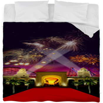 Festival Fleece Bed Blanket