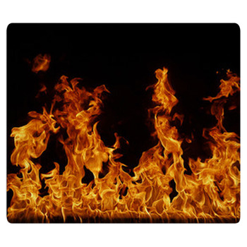 Feuer, Flamme Hintergrund Bath Mat
