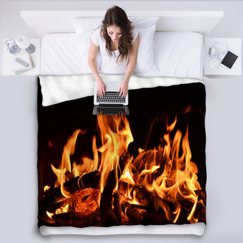 Feuer Fleece Bed Blanket
