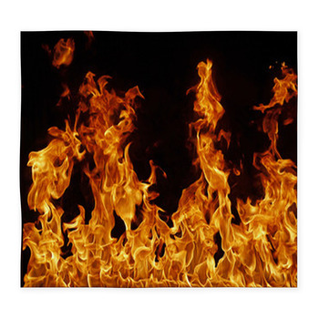 Feuer Hintergrund Custom Size Floor Mat