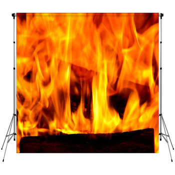 Feuer Und Flamme Custom Size Backdrop