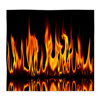 Fire And Flames Custom Size Floor Mat