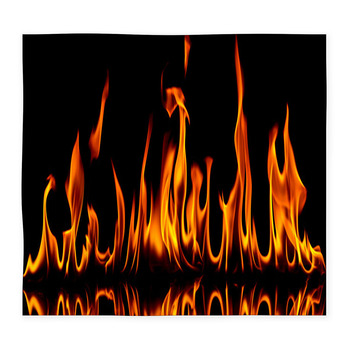 Fire And Flames Custom Size Floor Mat