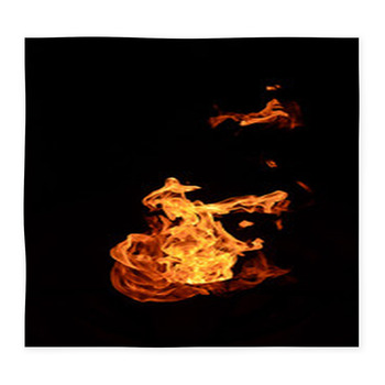 Fire Custom Size Floor Mat