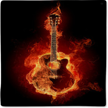Guitar Baby Blankets, Toddler Bedding | Personalized