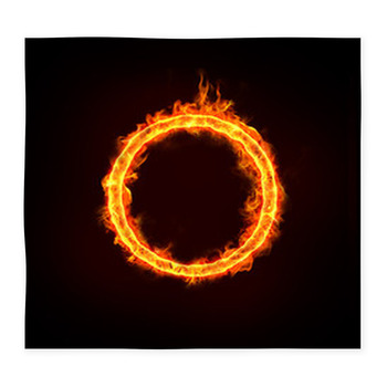 Fire Ring For Concepts Custom Size Floor Mat