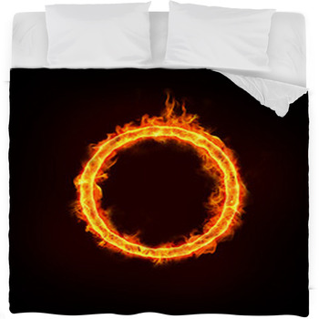 Fire Ring For Concepts Fleece Bed Blanket