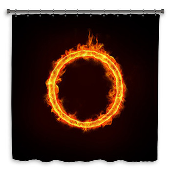 Fire Ring For Concepts Shower Curtain